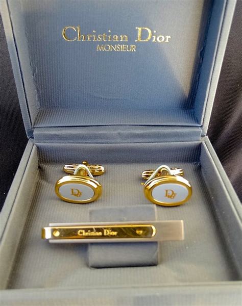 fake dior tie|christian Dior cufflinks men.